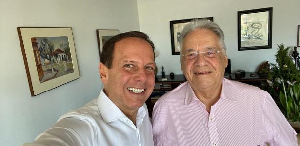 De olho nas eleições | Ninguém ganha eleição sozinho, diz FHC ao lado de Doria