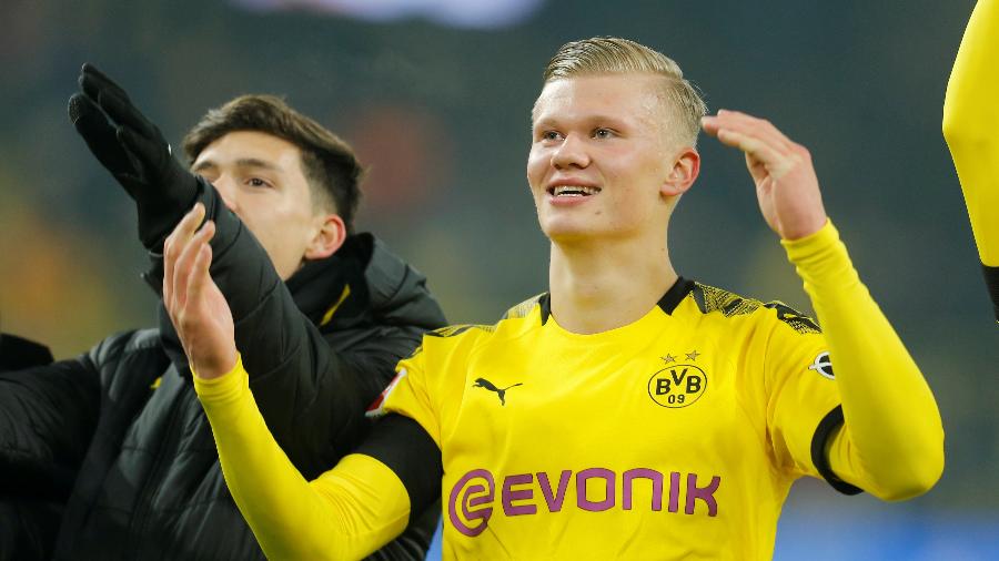 Borussia Dortmund, time de Haaland, terá duro desafio na retomada do Campeonato Alemão - 