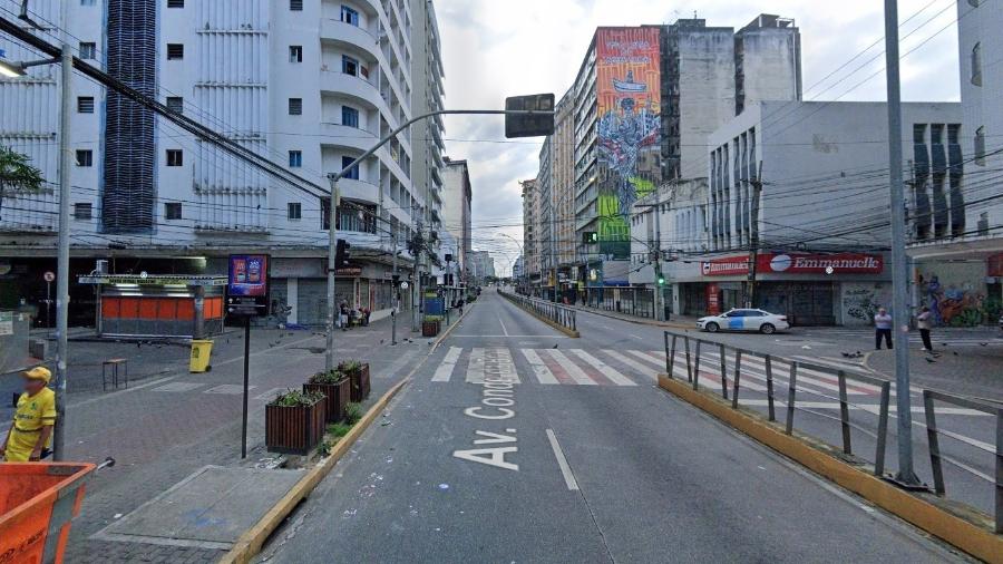 Crime foi registrado no cruzamento da avenida Conde da Boa Vista com a rua Sete de Setembro, a poucos metros de onde o Galo da Madrugada está erguido