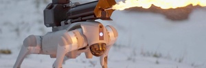 'Cães-robôs' com lança-chamas estão à venda por R$ 48 mil nos EUA; vídeo (Foto: Divulgação/Throwflame)