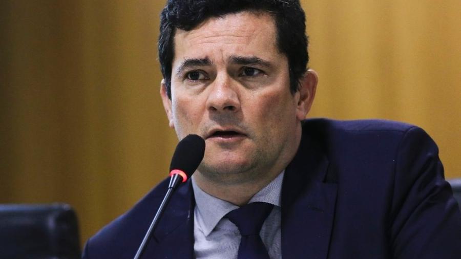 30.abr.2019 - O ministro da Justiça, Sergio Moro - Valter Campanato/ABR