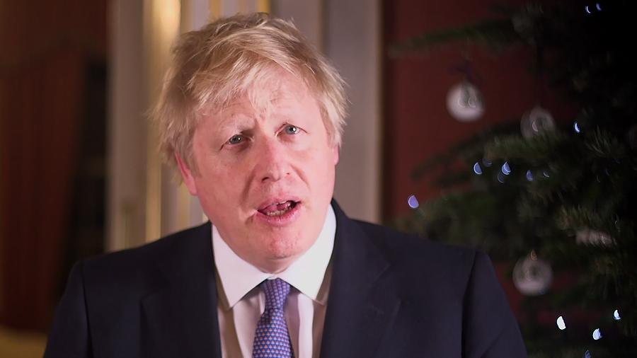 O primeiro-ministro Boris Johnson - Divulgação/Downing Street/AFP
