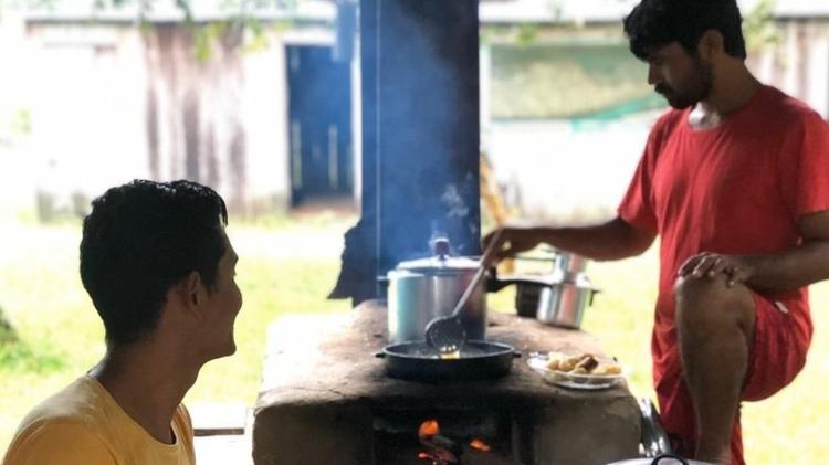 Rotina na comunidade Maribel inclui visitas a vizinhos e pais - Arquivo pessoal / Joelmir Silva - Arquivo pessoal / Joelmir Silva