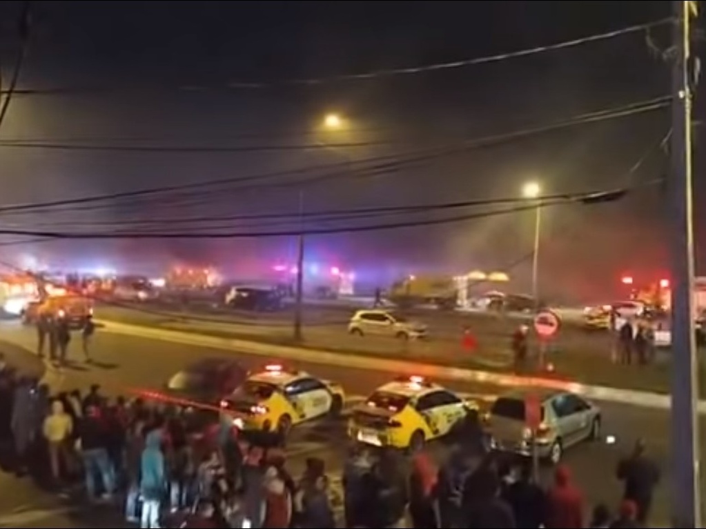 Tragédia na BR-277: Engavetamento no Paraná deixa pelo menos 5 mortos