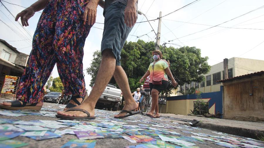 MPE-MA vai ao TRE contra candidatos por "chuva de santinhos" no 2º turno - IGOR MOTA/FUTURA PRESS/ESTADÃO CONTEÚDO