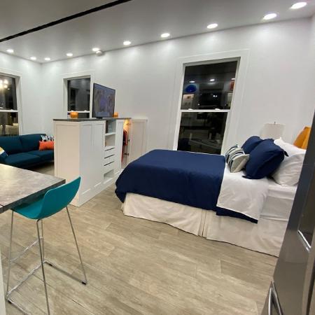 Casa de 36 metros quadrados da Boxabl, empresa baseada em Las Vegas, Nevada, e responsável pelo projeto da nova casa de Elon Musk - Divulgação - Divulgação