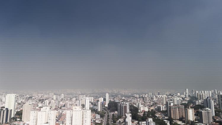 Vista da zona oeste de São Paulo