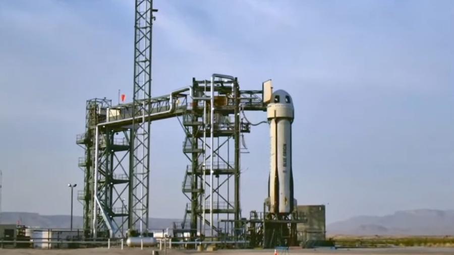 Foguete New Shepard, da Blue Origin, em missão que levou Kate Perry e mais cinco mulheres ao espaço Foguete New Shepard, da Blue Origin, em missão que levou Kate Perry e mais cinco mulheres ao espaço