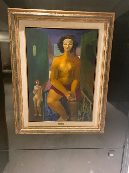 Quadro do artista Di Cavalcanti apreendido em operação da PF