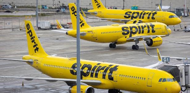 Spirit Airlines cancela voos nos EUA e encerra atividades após 2ª falência