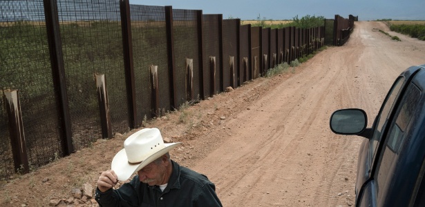 Muro na fronteira EUA e México - Todd Heisler/The New York Times
