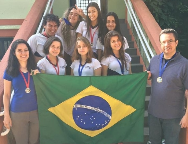 Os alunos da ETEC Cônego José Bento foram destaque na Olimpíada Internacional Matemática sem Fronteiras de 2016 - Arquivo pessoal