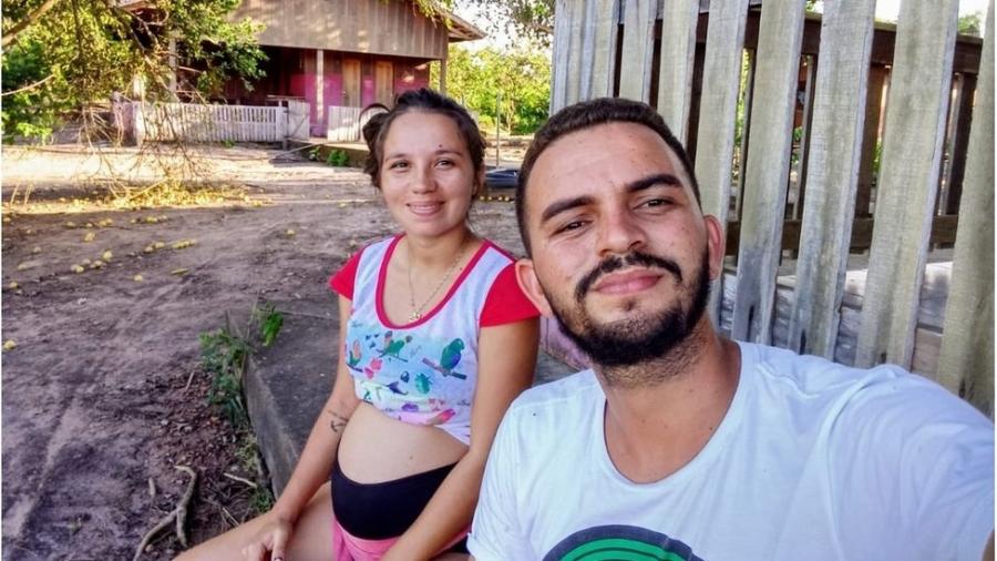 Junto da esposa, grávida, Higor Cazimiro deixou Altamira rumo à sua comunidade natal, na Resex Rio Xingu, para fugir da pandemia - Arquivo Pessoal