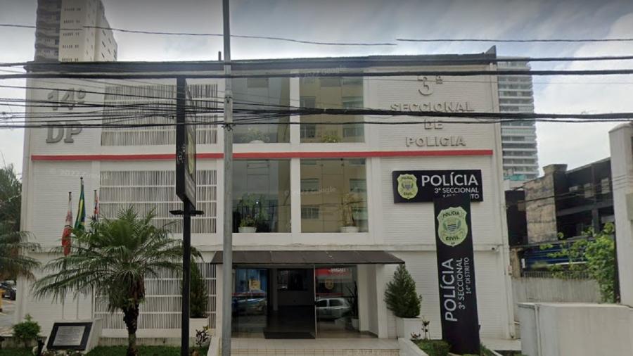 14º DP, em Pinheiros, onde o caso foi registrado - Google street view