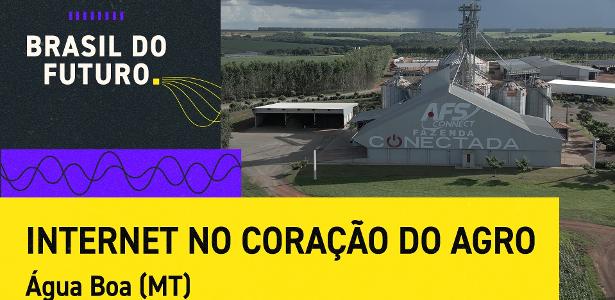 Fazenda conectada leva cidade no 'coração do Brasil' para era da internet