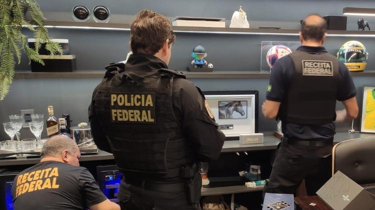 Agentes da PF e Receita Federal fazem buscas na sede da Pixbet, na Paraíba