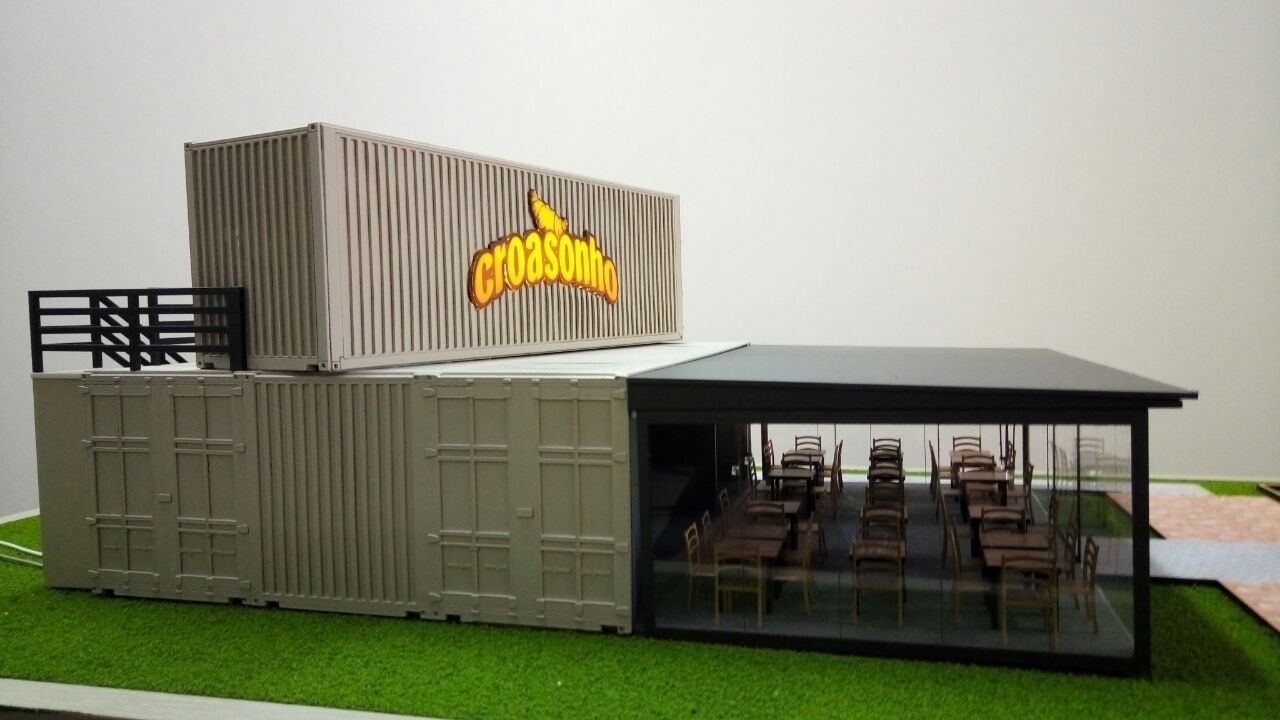 Franquia contêiner Croasonho - Divulgação