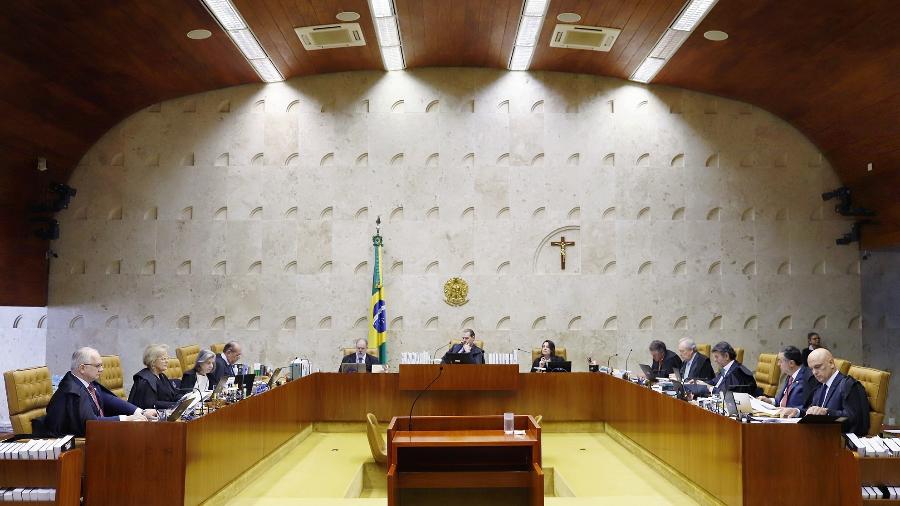 Imagem de julgamento no STF em outubro de 2019 - Rosinei Coutinho/SCO/STF