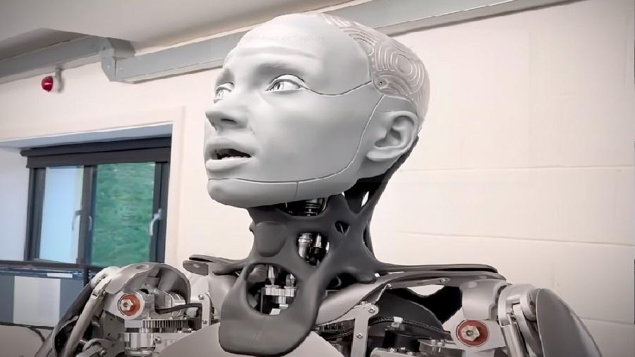 Detalhes do robô humanoide Ameca - Reprodução/Engineered Arts