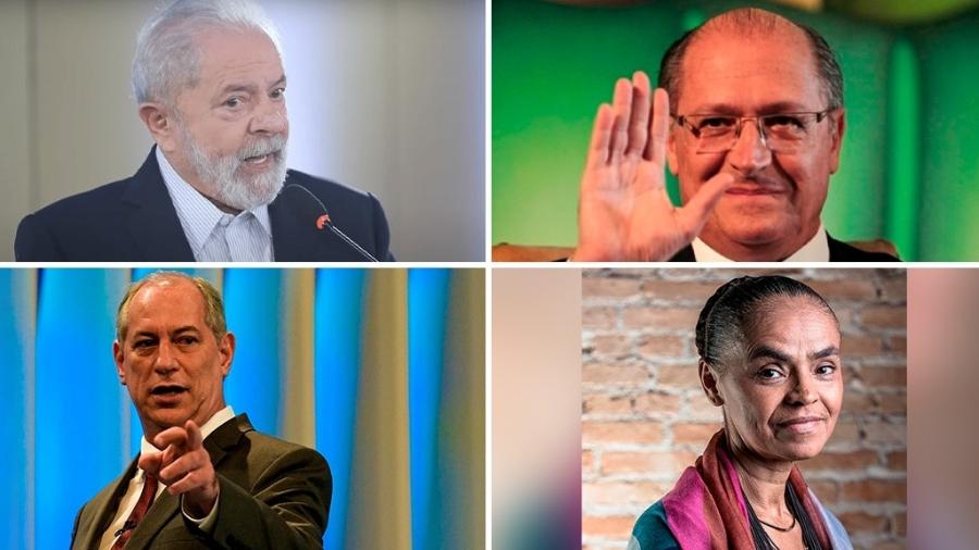 Eleição de outubro pode ter chapas formadas por ex-candidatos a presidente da República - Arte/UOL