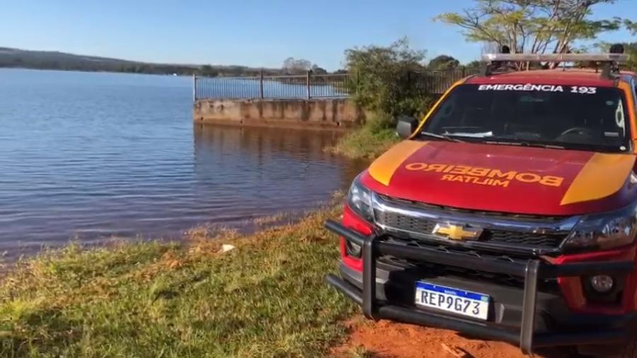 Caso foi registrado em lago de Planaltina de Goiás - Corpo de Bombeiros/Divulgação