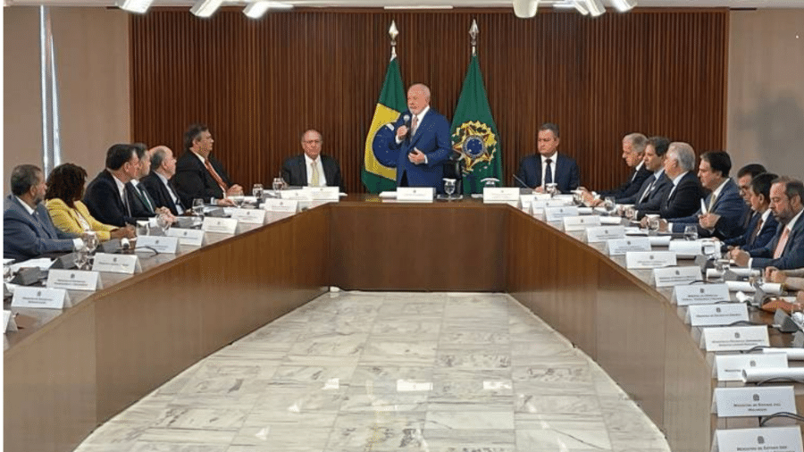 Primeira reunião ministerial de Lula - Pedro Ladeira