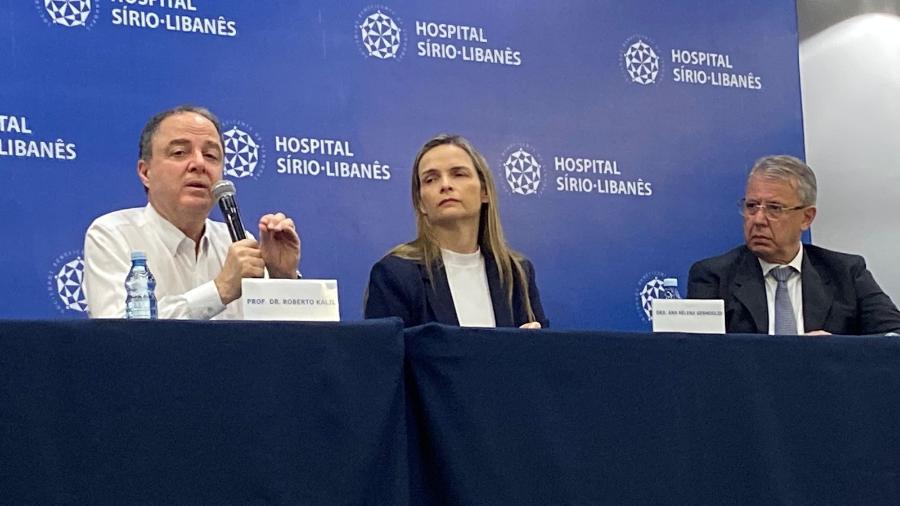 Médicos de Lula no Hospital Sírio-Libanês