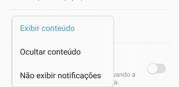 Aprenda a ocultar o conteúdo da notificação na tela de bloqueio do Android 2 - Reprodução - Reprodução