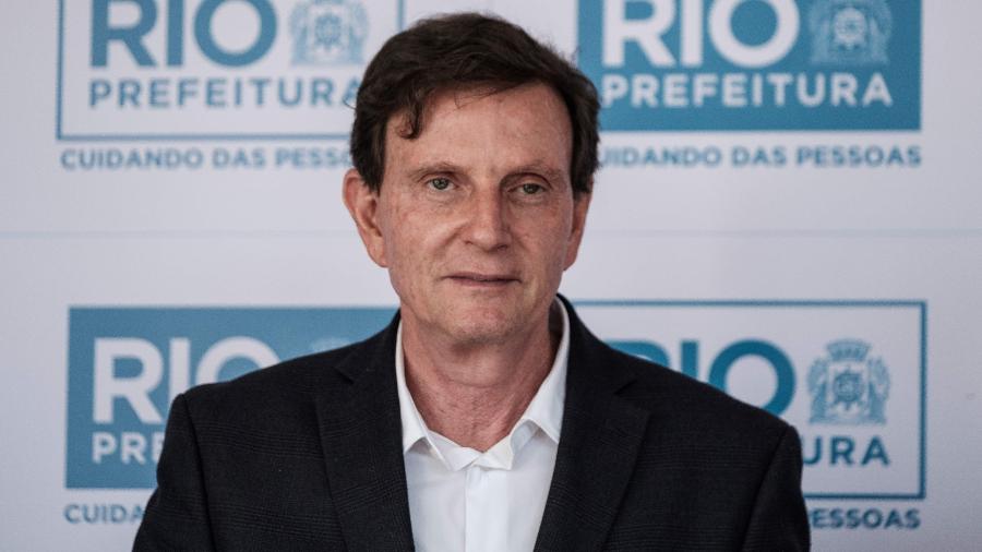 19.jun.2017 - O prefeito do Rio de Janeiro Marcelo Crivella - Yasuyoshi Chiba/AFP