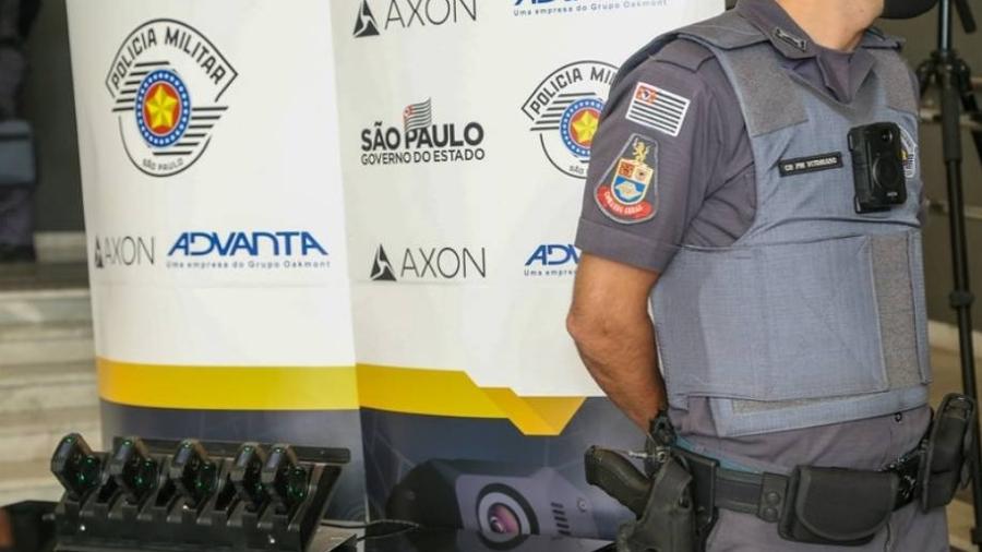 Após instalação das câmeras corporais, número de confrontos da PM de SP reduziu em 87% - Governo de São Paulo/Flickr