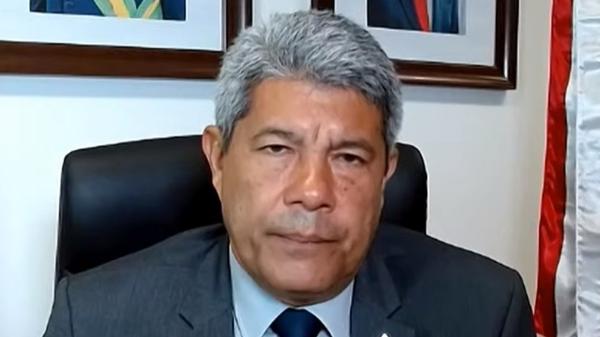 Jerônimo Rodrigues (PT), governador da Bahia, durante o UOL Entrevista