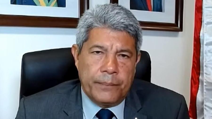 Jerônimo Rodrigues (PT), governador da Bahia, durante o UOL Entrevista - Reprodução/UOL