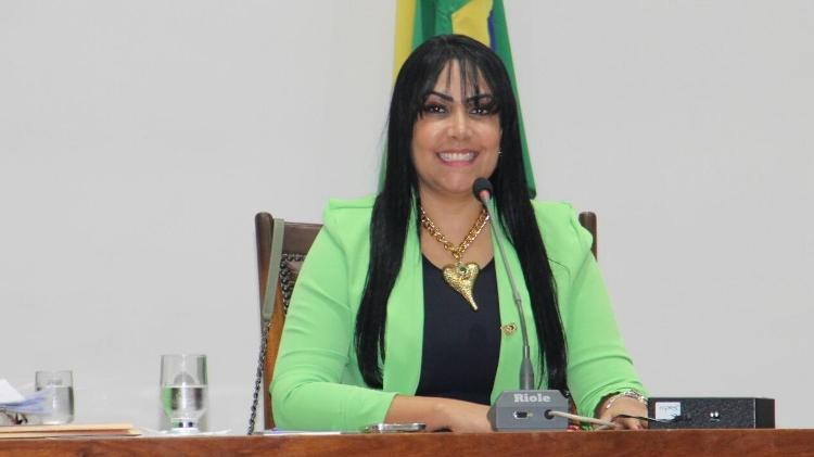 A deputada estadual do Tocantins e pr-candidata  Prefeitura de Palmas Janad Valcari