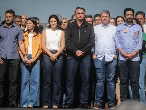 Bolsonaro, Michelle, Tarcísio: quem foi à convenção de Nunes em São Paulo