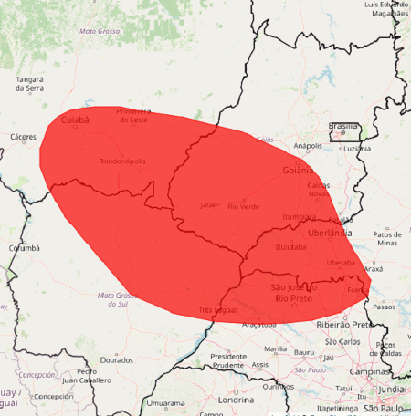 Mapa do Inmet mostra regiões onde há "grande perigo" para a saúde devido ao tempo seco