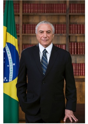 Foto oficial do presidente Michel Temer - Beto Barata/Presidência