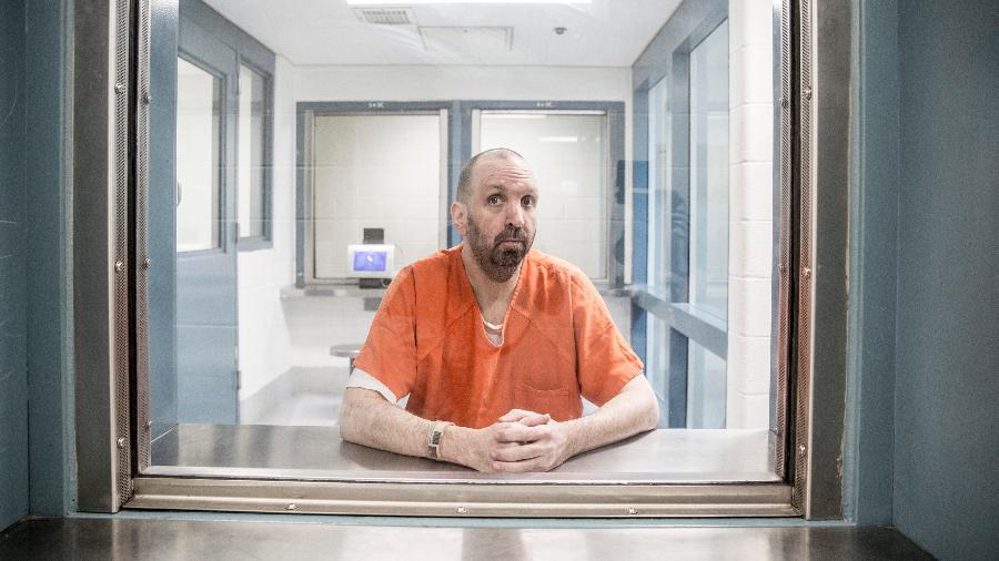 Craig Hicks na Penitenciária do Condado de Durham, na Carolina do Norte (EUA) - Emily Kassie/The Marshall Project via The New York Times