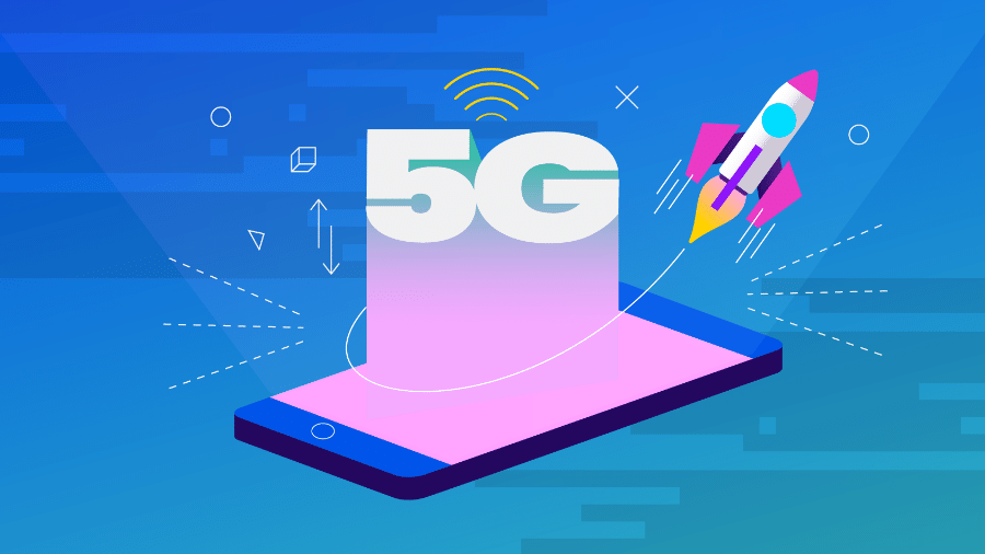 5G oferece velocidades de conexões bem superiores ao 4G. - Estúdio Rebimboca/UOL