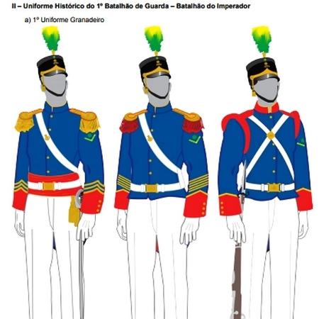 uniformes - Reprodução/RUE - Reprodução/RUE