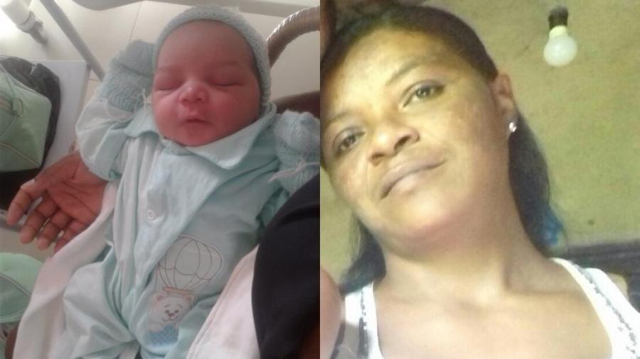 Francidalva Ferreira, 39, que tinha acabado de dar à luz o bebê Natan, morreu junto ao filho  - Acervo familiar