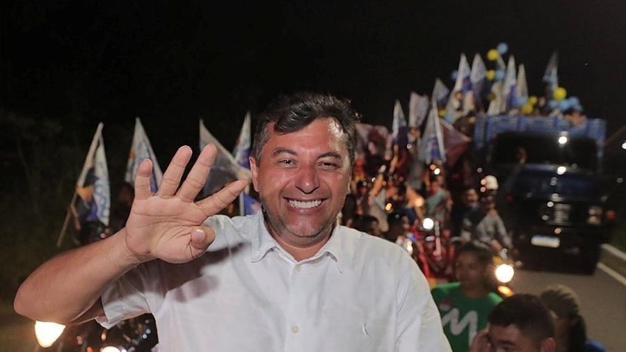 Governador do Amazonas, Wilson Lima foi reeleito neste domingo (30) - Divulgação