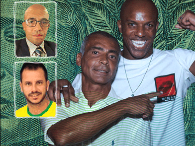 Romário: Dinheiro no bolso dos parças