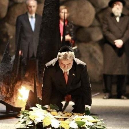 16.mar.2010 - Presidente Lula durante visita ao Museu do Holocausto, em Jerusalém