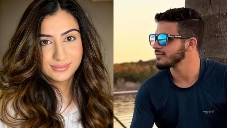 Maria Eduarda Lopes, 22, e Luciano Alves do Nascimento, 20, morreram após carro cair em represa Maria Eduarda Lopes, 22, e Luciano Alves do Nascimento, 20, morreram após carro cair em represa
