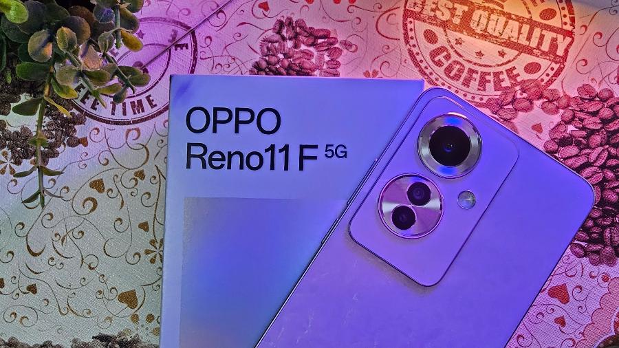 Oppo Reno 11F é celular intermediário que chega ao Brasil por menos de R$ 3.000