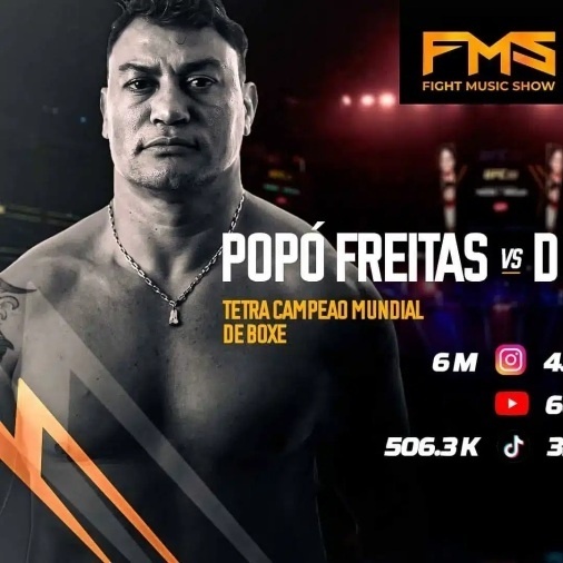 Luta de Popó x Duda Nagle no FMS6: veja card completo e onde assistir
