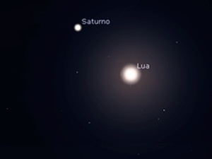 Observando o céu | Quer observar Júpiter e Saturno hoje à noite? Guie-se pela Lua