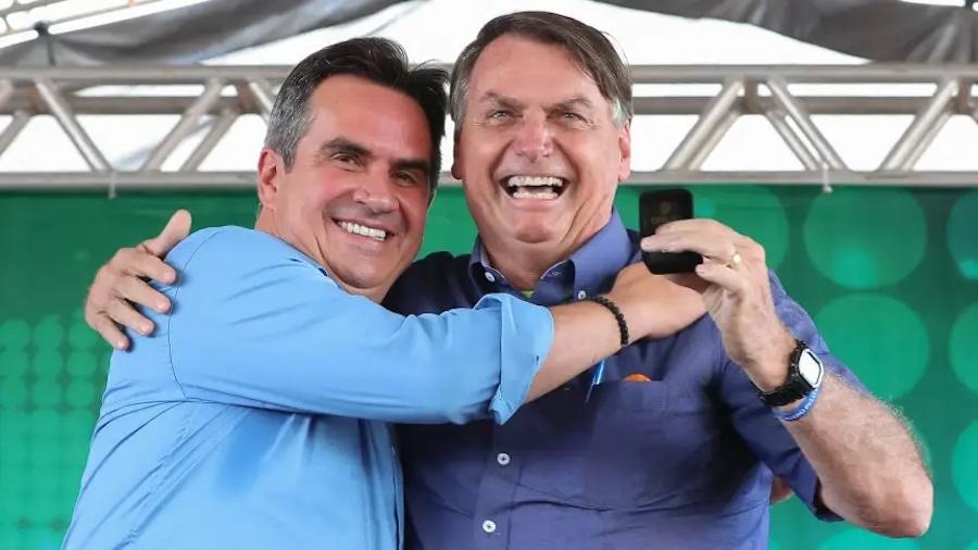 Jair Bolsonaro e Ciro Nogueira - Isac Nóbrega/PR 
