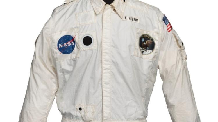 Roupa de Buzz Aldrin utilizada na missão Apolo II será leiloada pela Sotheby's - Divulgação/Sotheby's - Divulgação/Sotheby's