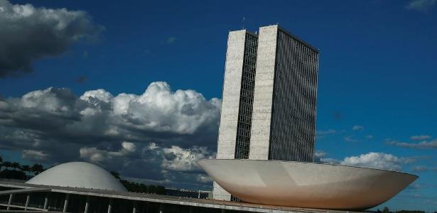 Cúpulas da Câmara e do Senado, em Brasília